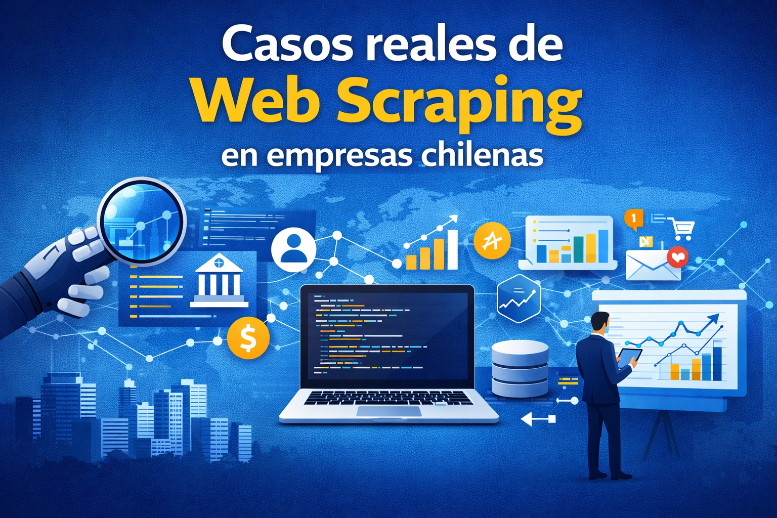 Casos reales de web scraping en empresas chilenas